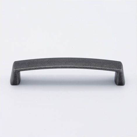 Maniglia dalle linee morbide effetto ferro 140x20x28mm - 389B Round B