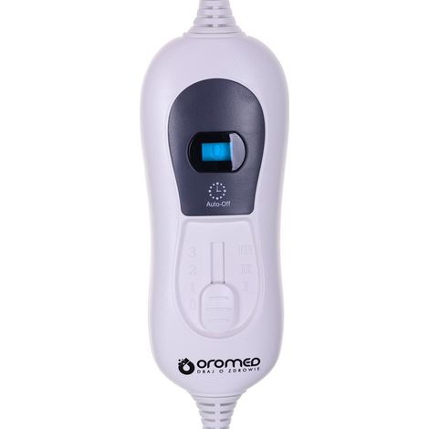 Oromed Heizdecke elektrische Decke grau 120W