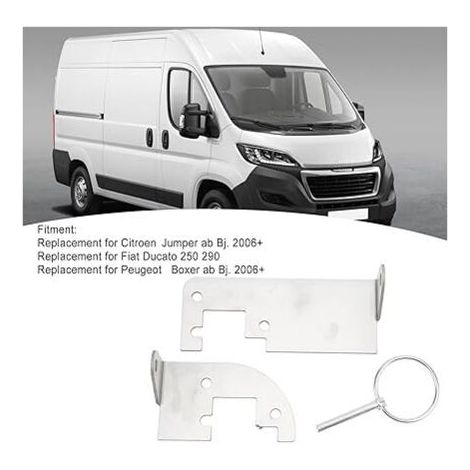 Sécurité de porte de camping-car, sécurité antivol de porte métallique pour Ducato 250 290