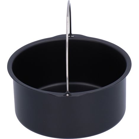 Friteusenzubehör, Pizza- und Kuchenform, 7-Zoll-Backblech, Küchenutensil (1/5)