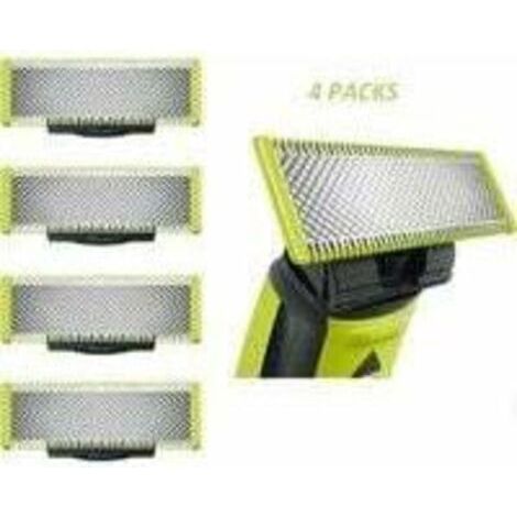 Rechange pour rasoir Philips, Lot de 4 （Compatibilité）