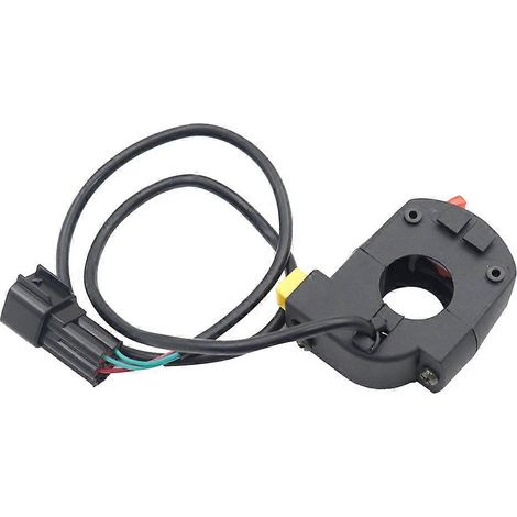 Commutateur combiné pour moto tout-terrain électrique avec klaxon intégré, compatible avec Light Bee X/S, haute qualité. (1/5)
