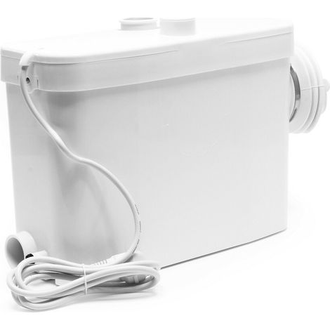 Helloshop26 – Station de relevage 3/1 450W – Broyeur inox – Évacuation jusqu'à 7m – Eaux usées et chargées – Fonctionnement automatique (1/5)