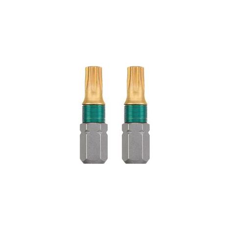 Puntas de destornillador kwb 124215 recubrimiento titanio 25 mm