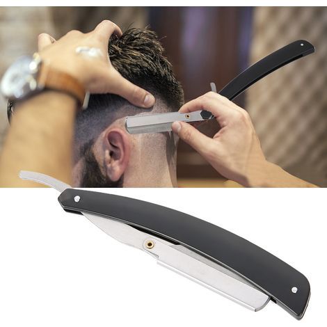 Professionelle Rasierklinge aus Kohlenstoffstahl für Friseure und Barbiere (1/5)