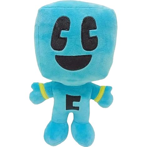 Weiches Plüschkissen, blaue Plüschtierpuppe, perfektes Kuschelgeschenk für Kinder (1/5)