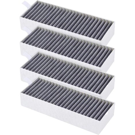 Aktivkohlefilter für Dunstabzugshauben von Bosch Siemens und Neff 4er-Set Passend für Neff Siemens und Bosch 17007505 17004796 HZ9VRCR0 HEZ9VRUD0 (1/5)