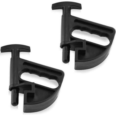 2 pièces presse à talon de pneu, changeur de pneu outil d'aide au montage de pneu pince à talon de pneu presse à talon support de talon aide au montage de pneu pour la plupart des jantes (1/5)
