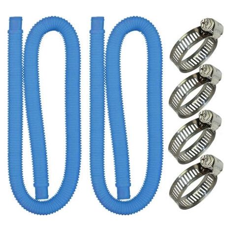 2 Pcs Tuyau de Rechange pour Piscine Hors Sol Tuyau de Piscine pour Piscines pour Piscine Hors Terre Tuyau de Remplacement de Pompe de Filtre de Piscine (1/3)