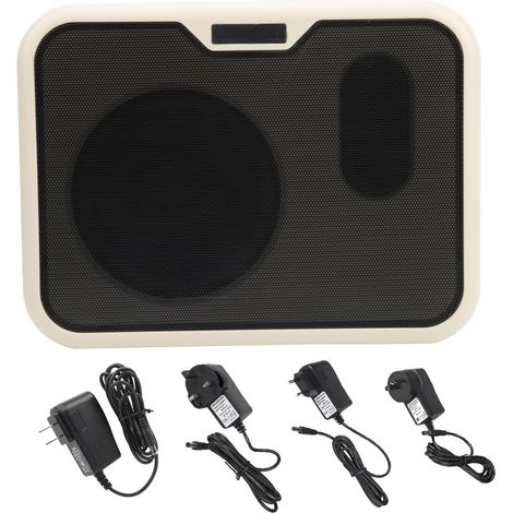 Tragbarer Bassverstärker, Mini-Lautsprecher mit Normal-/Drive-Kanal, Dual-Wege, 110–240 V, EU-Stecker (1/5)