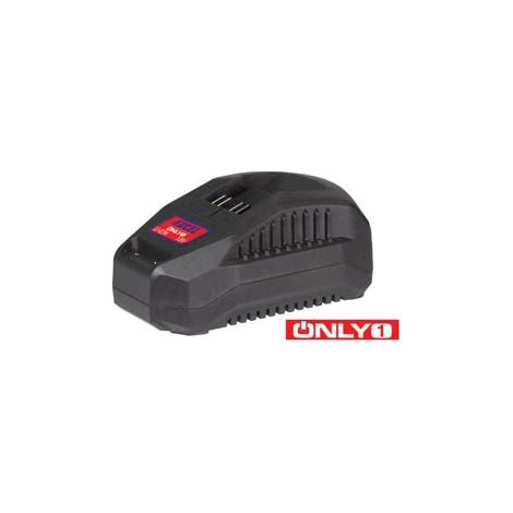 1PZ CARICABATTERIA SINGOLO 18V 2,4A ONLY1