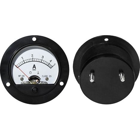 Ampèremètre rond 5A avec shunt