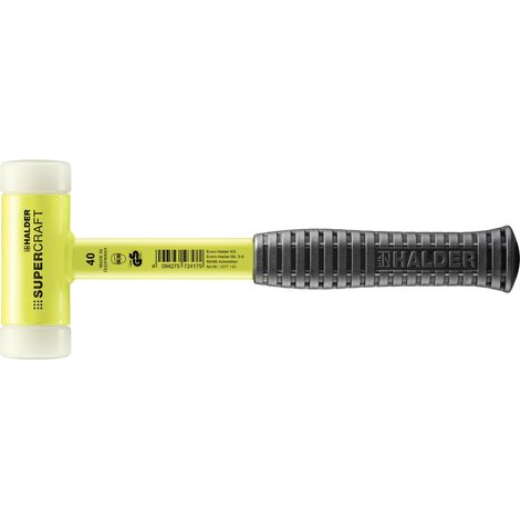 Halder SUPERCRAFT-Schonhammer GG 40 SUPERCR gelb Griff