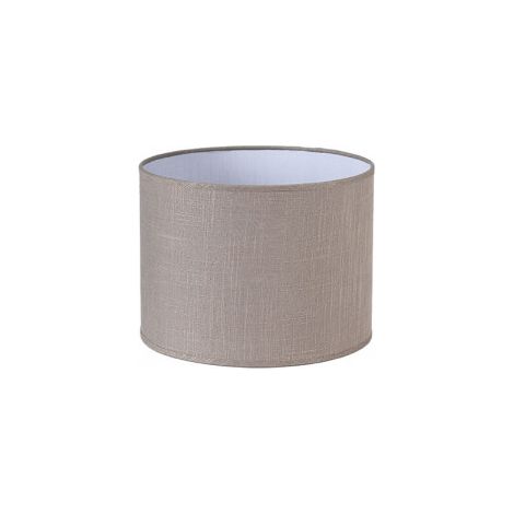 FABRILAMP - Pantalla Cilindrica Happy E27 Lino Gris 25dx25dx20h - FAB 176332528