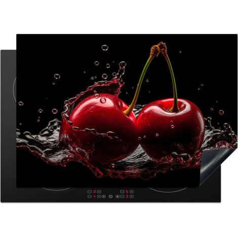 PROTEZIONE PER PIANO COTTURA A INDUZIONE Ciliegia - Rosso - Frutta - Acqua - Nero 75x52 (1/5)