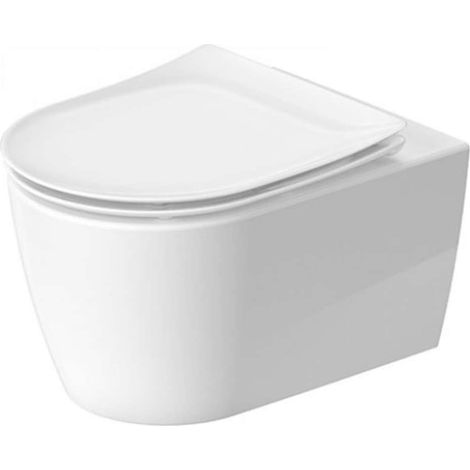 Ensemble WC mural Soleil par Starck 560x400x450mm blanc HygièneGlaze (1/9)