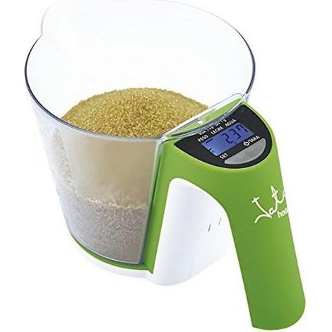 Balance électronique avec bol amovible, capacité 2 kg Vert et blanc (1/4)
