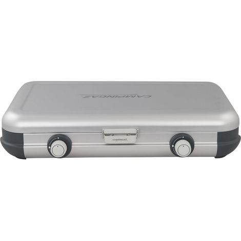 COCINA GAS 2 FUEGOS C/TAPA CAMPING KITCHEN 2