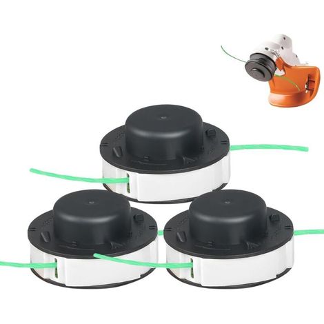 Lot de 3 bobines de fil de rechange pour Stihl Fsa 56, Weed Eater String pour Stihl Autocut 2-2 Fsa 56 (1/4)