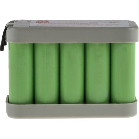 Bloc batterie rechargeable RS PRO 12V NiMH 1.3Ah AA x 10 ( Prix pour 1 )