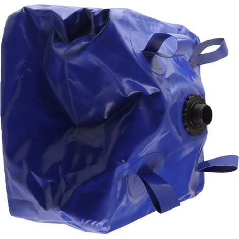 Grande Capacité Réservoir d'Eau Souple PVC Bleu 50L / 13.21Gal Pliant Transportable Citerne Camping Jardin Anti-Sécheresse Repliable Secours Sac d'Eau Irrigation Agricole Extérieur (1/5)