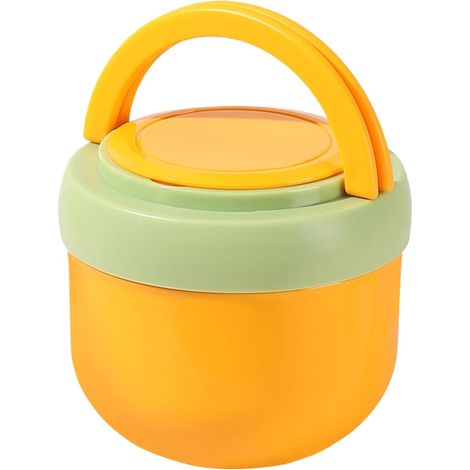Bols Isothermes Pour Aliments Chauds,Bocal À Grande Ouverture Étanche Avec Cuillère,Conteneur Isotherme Aliments Chauds Et Déjeuner Pour Bureau Entreprise Camping Déplacement École (1/5)