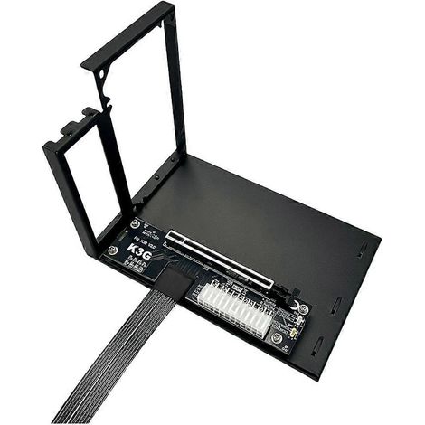 Adaptateur externe pour carte graphique PCIe 5.0 x4 M2 pour ordinateur portable, câble d'extension eGPU, station d'accueil pour carte graphique externe avec support (1/5)