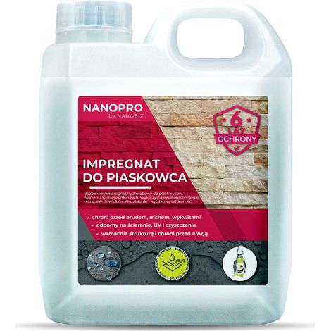 Preparación para impregnación de arenisca NANOPRO 5L (1/4)