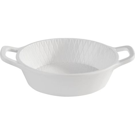 Bol MINI, Ø 8,5 cm, hauteur 2,5 cm, anses : 1,5 cm chacune, mélamine, blanc
