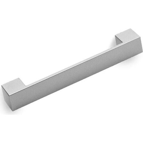 Maniglia da cucina effetto alluminio lunga e sottile 197x26x27mm - 304B Cook