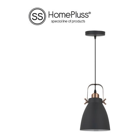 Lampara  Sidney E27 Negro