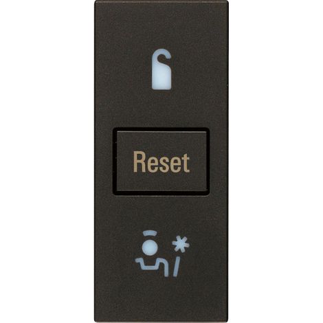 VIMAR - 30408.G Commutatore 1P 10AX MUR/DND 1M nero