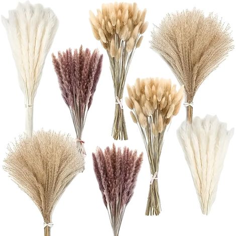 Arreglo de flores secas, versátil para la decoración del hogar, belleza duradera, A (1/2)
