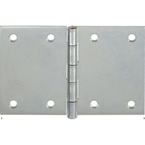 VORMANN Tür-Scharnier breit B60xH40mm,gerollt verzinkt (1/3)