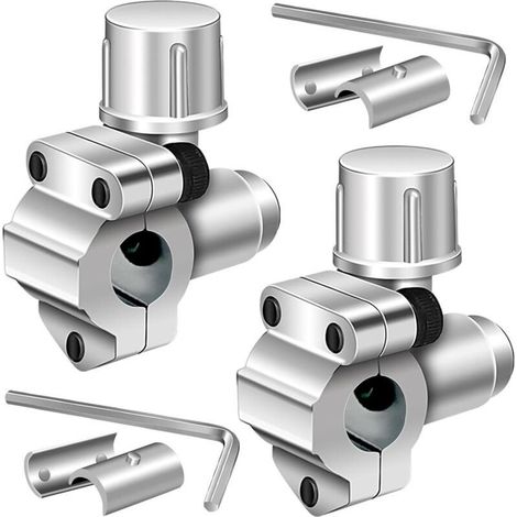 Valves de piercing BPV-31 pour réfrigérateur de climatisation - compatibles avec les tuyaux de 1/4, 5/16, 3/8", remplace BPV31, BPV31D, GPV14, GPV31, GPV38, GPV56, MPV31/paquet de 2 (1/5)