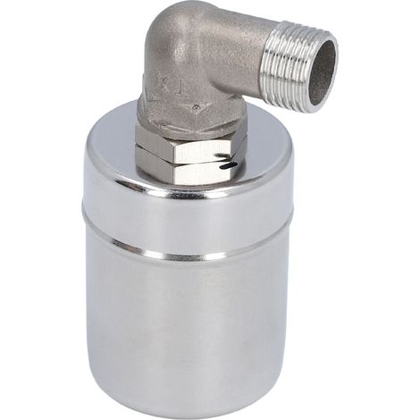 Vanne à flotteur automatique en acier inoxydable 304 régulateur de niveau d'eau mini vanne flotteur auto-coupure DN15 (1/5)