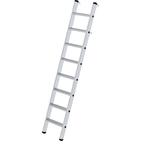 MUNK Aluminium-Regalleiter einhängbar 8 Stufen (1/3)