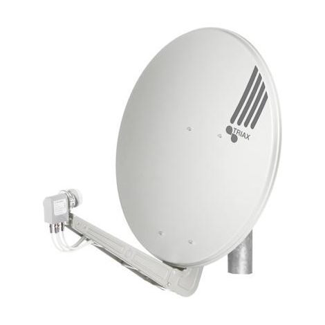 Antenna Triax Fesat 95 HQ grigio alluminio guadagno 39 1 dBi