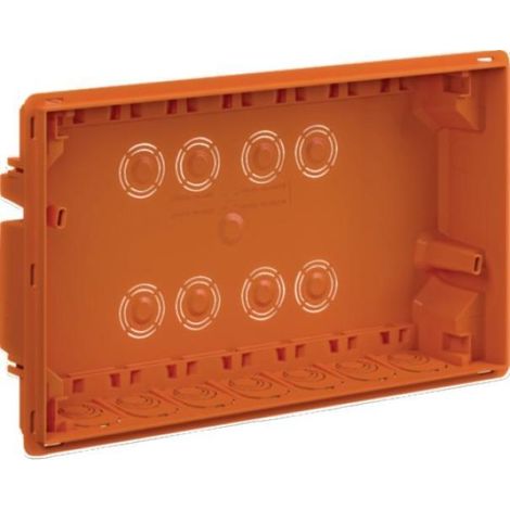 Scatola da incasso per centralino pablo style 18 moduli polistirolo arancione gwt650°c 37w bocchiotti b04915 (1/2)