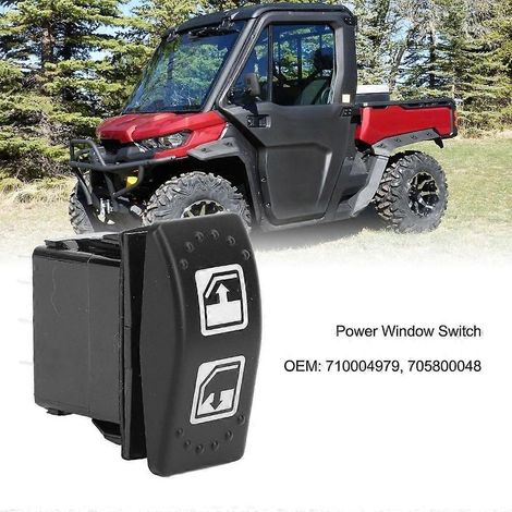 Interrupteur de commande de lève-vitre électrique étanche et robuste 710004979 705800048 (1/4)
