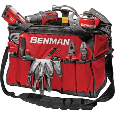 Benman 40x32x27cm borsone professionale porta attrezzi utensili a mano (1/5)