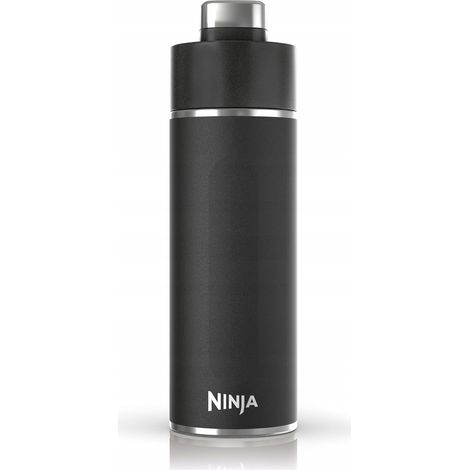 Botella para bebidas carbonatadas, calientes y fr铆as NINJA Thirsti negra 700 ml (1/5)