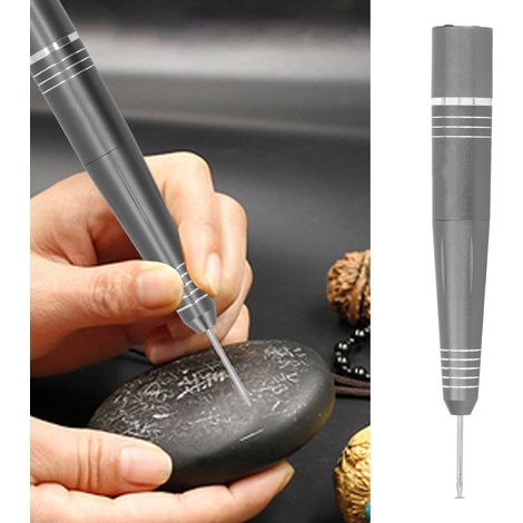 Stylo de polissage mini rechargeable A66, petit polisseur électrique pour gravure et impression, mini polisseur électrique pour gris sidéral (1/5)
