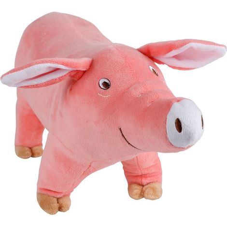 Hundespielzeug Plüsch-Schwein Kuscheltier 43x14x19cm für den Hund (1/4)