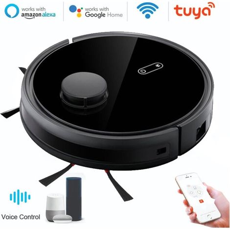 Tuya Robot Aspirapolvere Smart WiFi con Navigazione Laser (1/5)