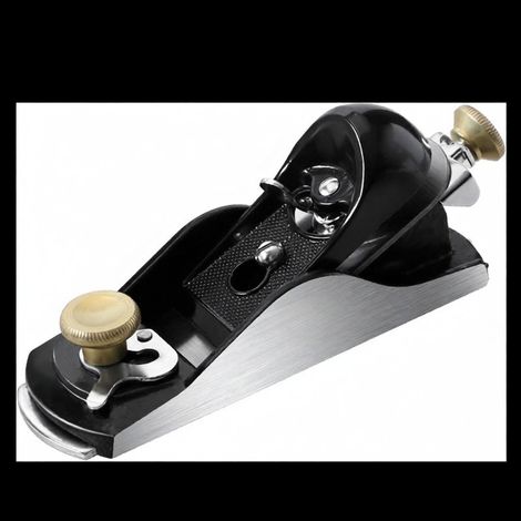 Raboteuse à bois compacte en acier T10 avec angle réglable, conception ergonomique pour un rabotage lisse et efficace (1/5)
