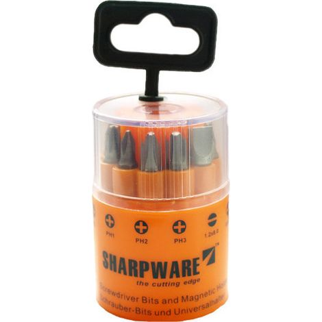 Assortiment de 9 Embout 1/4 Fendue Phillips Pozi (1/2)