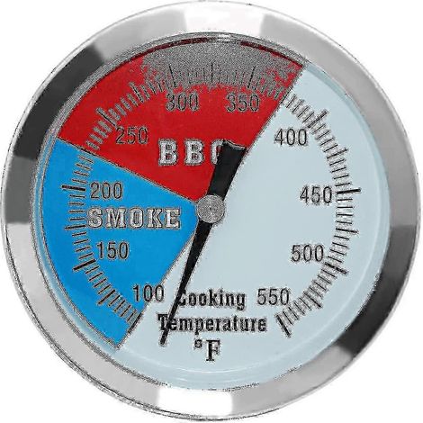 Thermomètre pour barbecue au charbon de bois compatible avec les barbecues Oklahoma Joes et les barbecues au charbon de bois, pièces de rechange pour thermomètres de précision pour barbecues et fumoir (1/5)