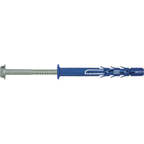 Perno per telaio 10x160mm con collare, vite zincata x25 (1/4)