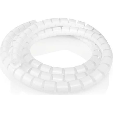 Manchon De Câbles - Tressé - 2.00 M - Épaisseur Max 28 Mm - Blanc (1/3)